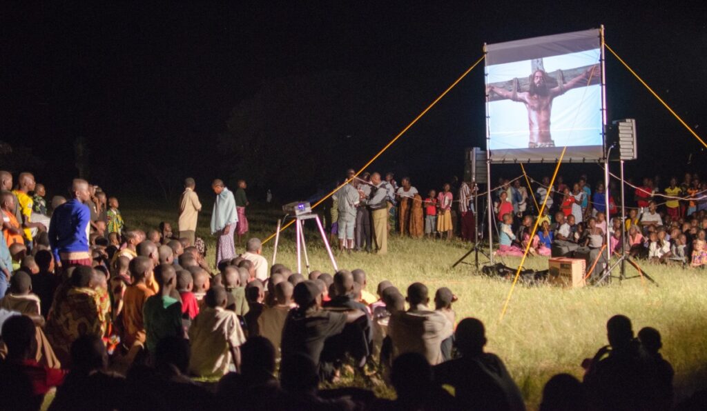 Evangelization – share the gospel and the Jesus film in Liberia